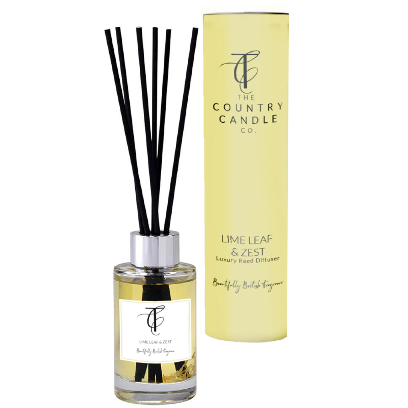 PASTELS-Lime Leaf & Zest 100ml Reed Diffuser - The Country Candle Co.