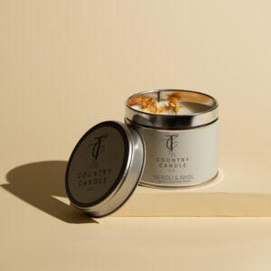 PASTELS-Neroli & Basil Tin Candle