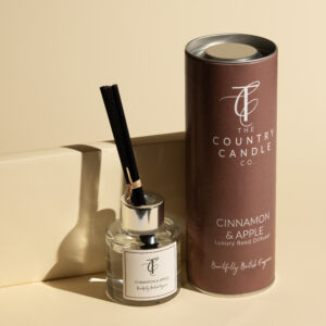 SEASONAL PASTELS-Cinnamon & Apple 50ml Reed Diffuser