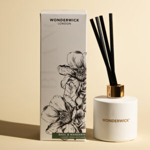 WONDERWICK-Blanc-Basil & Mandarin 200ml Reed Diffuser