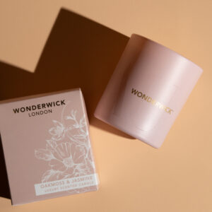 WONDERWICK-Mauve-Oakmoss & Jasmine Glass Candle