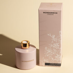 WONDERWICK-Mauve-Tonka & Suede 200ml Reed Diffuser