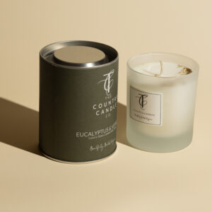 PASTELS-Eucalyptus & Verbena Glass Candle