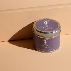 PASTELS-Lavender & Patchouli Tin Candle