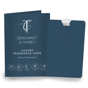 SCENTED EXPRESSIONS-Bergamot & Honey Luxury Fragrance Card