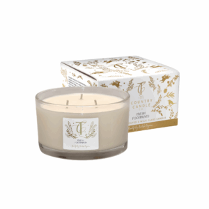 ENCHANTED WOODLAND-Fresh Footprints 3 Wick Candle
