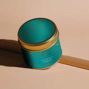 ENCHANTED WOODLAND-Glowing Embers 180g Tin Candle