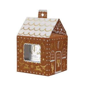 Enchanted Woodland-Fresh Footprints 9cl Votive Gingerbread House