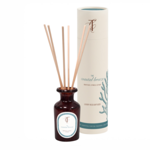 COAST & COUNTRY-The Coastal Breeze 100ml Amber Glass Reed Diffuser