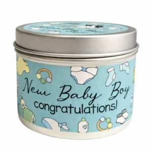 EMMA LAWRENCE-SENTIMENTS-New Baby Boy Mini Tin