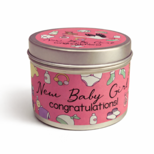 NEW EMMA LAWRENCE-SENTIMENTS-New Baby Girl Mini Tin