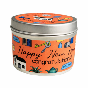 NEW EMMA LAWRENCE-SENTIMENTS-Happy New Home Mini Tin Candle