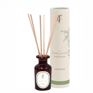 COAST & COUNTRY-The Kitchen Garden 100ml Amber Glass Reed Diffuser