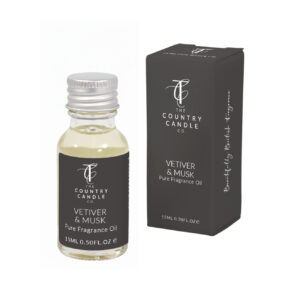 NEW PASTELS-Vetiver & Musk 15ml Alcohol-Free Pure Fragrance Oil