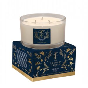 Enchanted Woodland-Midnight Feast 3 Wick Candle