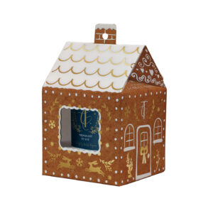 Enchanted Woodland-Midnight Feast 9cl Votive Gingerbread House