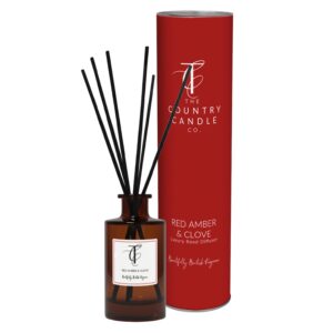 Seasonal Pastels-Red Amber & Clove 100ml Reed Diffuser
